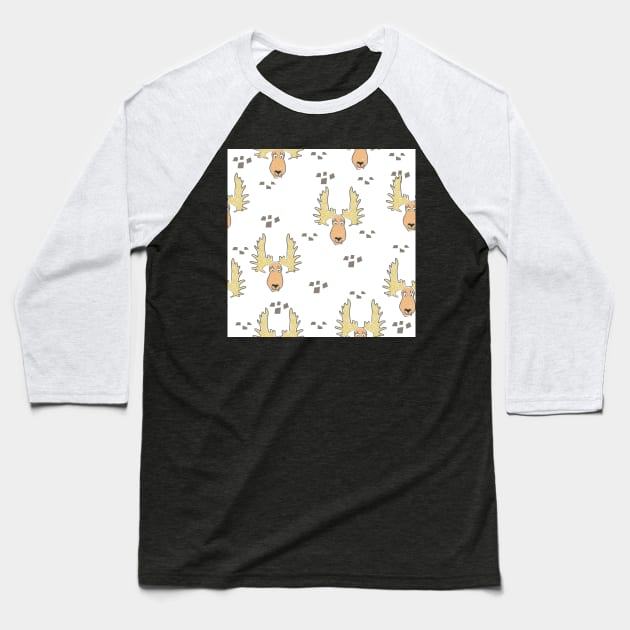 Moose Baseball T-Shirt by Creative Meadows